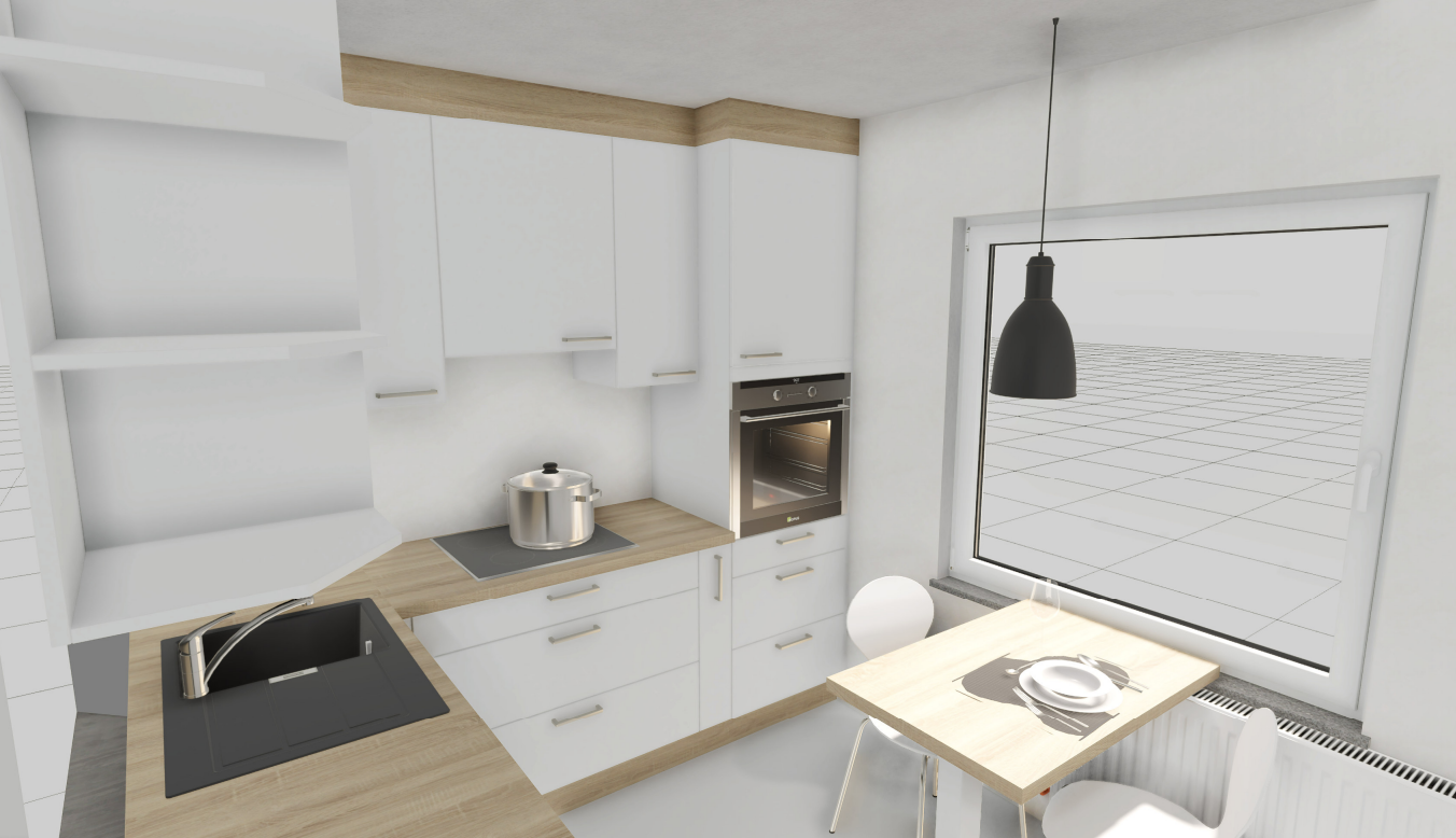 Küchenplanung in 3D-Planungstool